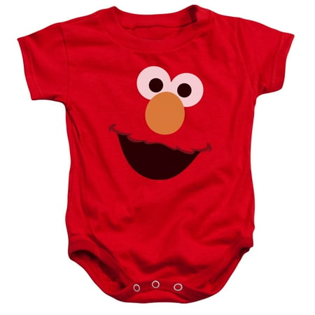 Sesame Street - Elmo Face - Infant Snapsuit - 12 Month