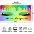 thumbnail image 2 of Hello Gorgeous Large Mouse Pad 31.5x11.8 Inches Long Table Pad Keyboard Pad Desktop Eyelash Game Mouse Pad for Studio Desk Computer Desk BDLSMN129, 2 of 6