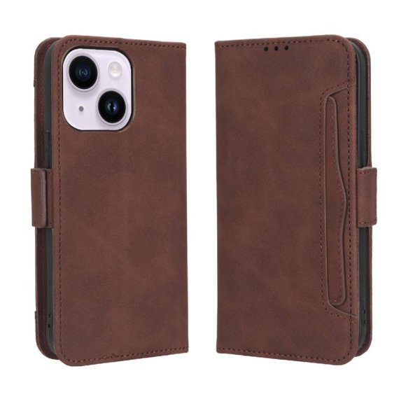 Funda Tipo Billetera GANGXUN para iPhone 15 Plus – Tapa Flip con Tarjetero