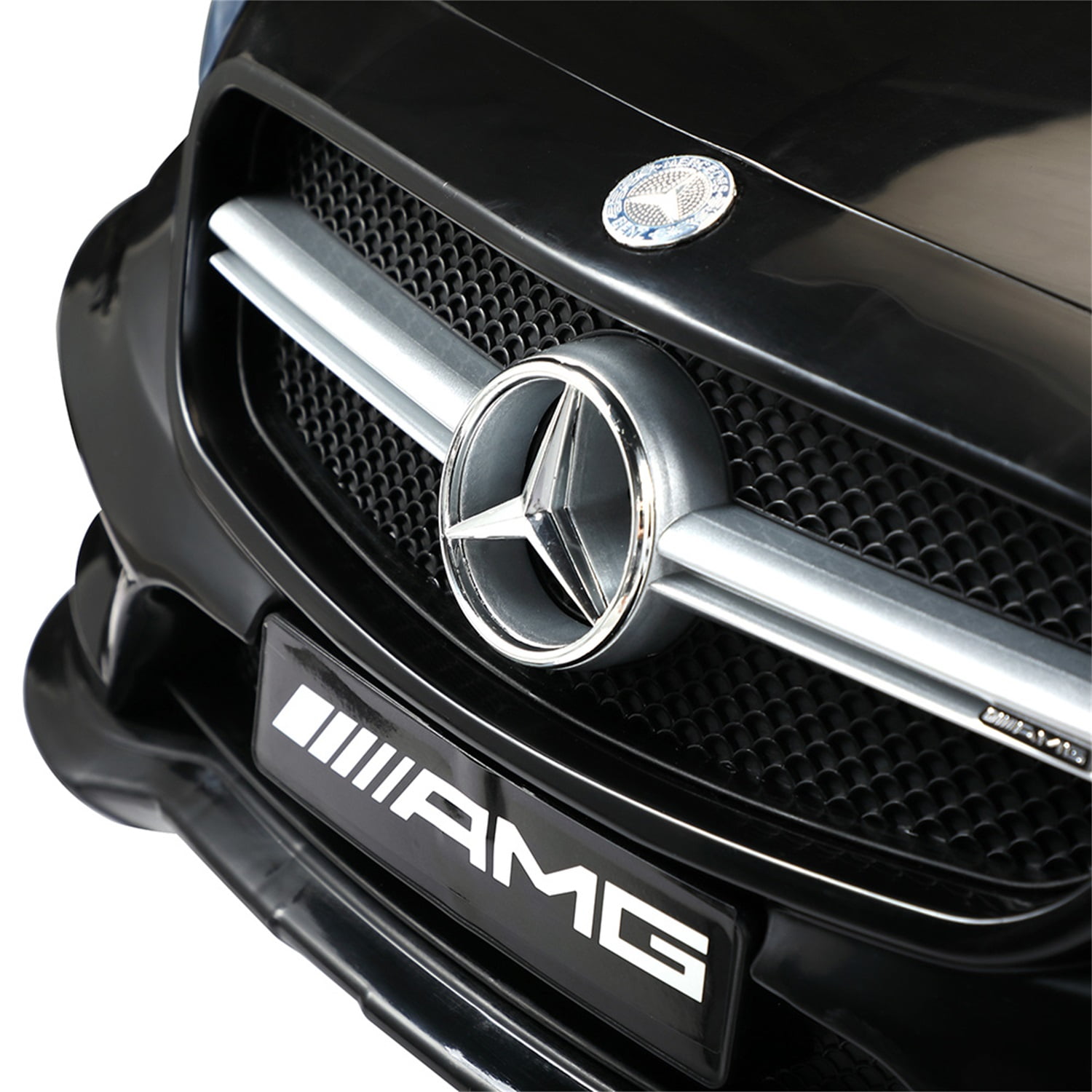 CIPACHO Licensed Mercedes Benz AMG 6V Kids Ride On Electric Car with Remote Control, Story Education AUX for Ages 3-6, Black CIPACHO Licensed Mercedes Benz AMG 6V Kids Ride On Electric Car with Remote Control, Story Education AUX for Ages 3-6, Black