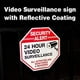 thumbnail image 5 of Sign Faittoo - Videovigilancia (aluminio, 10 x 10 cm, paquete de 4 unidades), 5 of 6