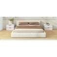 thumbnail image 5 of [Stylish Beige Upholstered Bed] - The Ideal Choice for Your Bedroom, Queen, 5 of 12