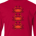 thumbnail image 4 of Inktastic Crab Lover Long Sleeve Youth T-Shirt, 4 of 5