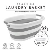 Laundry 360 Collapsible Plastic Laundry Basket