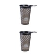 thumbnail image 2 of Decodeary Water Bottle Easy To Store And Foldable Lightweight And Portable Easy To Clean PU Collapsible Water Bottle Water Bottles Grey 200ml 2Set, 2 of 6