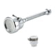thumbnail image 1 of Cabezal rociador de grifo, rociador de extensión para fregadero de baño, ahorro de agua para el hogar, 3 modos, aireador de grifo giratorio de 360  degree Estilo C Sunnimix cabeza del grifo del fregadero, 1 of 8