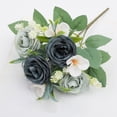thumbnail image 7 of Taicans Artificial Roses Bouquet,11" Realistic Silk Rose Bush with Green Leaves,Faux Floral Stems for Wedding Bouquets,Centerpieces,Home Decor,Party,Table Arrangements,Indoor Outdoor Use, 7 of 7