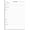 6-Hole, variant on Inserts for 3/7 Mini Binders - 7 Hole Punched Daily Planner Refills, 100 Sheets/200 Pages Planner Inserts, 100 Gsm White Paper, 5.8" x 8.3"