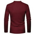 thumbnail image 3 of Xunlbb Mens Long Sleeve Tee Shirts, Fashion Men Winter Zipper Casual Tops Long Sleeve Round-Neck Blouse Shirt S-3XL Gifts for Men, 3 of 4