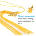 thumbnail image 5 of Uxcell 2 Pcs Graduation Tassel with 2024 Gold Charm, Graduation Cap Tassel 2024 Year , Golden and white, 5 of 7