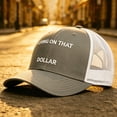 thumbnail image 1 of Gorra trucker unisex ajustable de malla trasera con bordado, sombrero casual para el sol, poliéster ligero, multicolor, talla única para la mayoría., 1 of 6