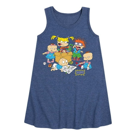 Rugrats – Toybox – Toddler and Youth Girls A-line Dress