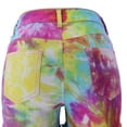 thumbnail image 4 of Jean Shorts For Women Juniors Summer High Waisted Stretchy Hem Tassels Denim Shorts, 4 of 6