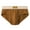 Brown, variant on Mens Sexy Bikini Oversized Loose Cotton Breathable Underwear Briefs Underpants