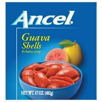 Ancel Guava Shells in Heavy Syrup, 17 oz