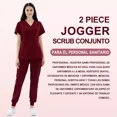 thumbnail image 4 of Antifluidos Pijama Uniforme Quirúrgico Conjunto Jogger Mujer, 4 of 8