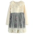 thumbnail image 1 of Richie House Girls' Fashion Dress with Mesh Bottom RH1451, 1 of 7