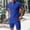 Blue, variant on TMOYZQ Men's Golf Shirt and Shorts Set Summer Outfits Fashion Casual Short Sleeve Suit for Men 2 Piece Tracksuit