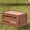 Brown, variant on Mouliraty Collapsible Storage Bins with Lids, Outdoor Camping Storage Box Side Door Camping Folding Box Car Trunk Storage Box Plastic Storage Box, Brown