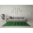 thumbnail image 3 of Ahgly Company Indoor Square Persian Emerald Green Traditional Area Rugs, 3' Square, 3 of 4