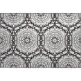 thumbnail image 2 of Addison Rugs Mayfield Washable Transitional Circles White Rectangle Rug, 1'8" x 2'6", 2 of 5