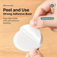 thumbnail image 3 of 8 Pcs Non Slip Furniture Pads, 1.2" Self Adhesive Floor Protectors, Chair Foot Pads, Chair Leg Grippers, Anti Scratch Furniture Feet Pads, Rubber Bumper Pads for Kitchen Countertops, 3 of 3