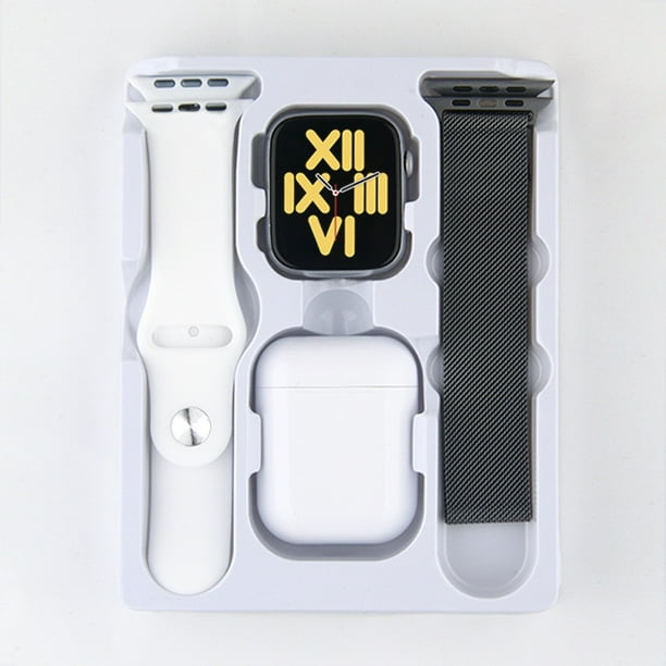 Reloj inteligente de carga inalámbrica X8 reloj i9S auricular 2 en 1 productos de suite podómetro reloj de mujer Deng Xun unisex