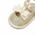 thumbnail image 4 of Yoyauz Baby Girl Mary Jane Shoes Anti Slip Rubber Sole Ballet Slippers Princess Dress Wedding Shoes Newborn Kids Shoes Toddler Shoes（0-12 Month）, 4 of 7