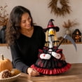 thumbnail image 7 of SHENGXINY Halloween Porch Goose Outfit Gothic Dress with Scythe Prop Goose Clothes for Yard Garden Fron Spooky Holiday Decor, 7 of 7