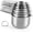 Silver, variant on Stainless Steel Measuring Cups Set of 7, Stackable Measure Cups Kitchen Gadgets for Cooking Baking Supplies Tools, Nesting Metal Cup Spoons Easy to Read Markings for Dry & Liquid Measurements Baker