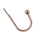 thumbnail image 6 of ZZYuan on Clearance Brass Curtain Holdbacks 2 Pack Metal Curtain Tiebacks Wall Mounted Decorative Drapery Wall Hooks with Hardware Curtain Pull Back Hooks Window Side Holders for Drapes, 6 of 8