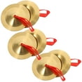thumbnail image 3 of IFANLANDOR Finger Cymbals for Kids Percussion Sound 3 Pairs 2.8x2.8x0.7in, 3 of 8