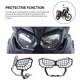 thumbnail image 5 of Riwesomey Rejilla de faro delantero de motocicleta, Protector de lámpara de motocicleta estable, soporte de faro duradero para CRF1000L 2016-2017 Gafas de moto Riwesomey VI003889-00, 5 of 6
