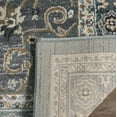 thumbnail image 4 of SAFAVIEH Lyndhurst Idella Floral Area Rug, Teal/Grey, 3'3" x 3'3" Square, 4 of 8
