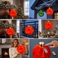 thumbnail image 6 of Feledorashia Christmas Ball Decoration Outdoor LED Luminous Holiday Pendant, Weather-Resistant Christmas Yard Ornament, Energy-Efficient LED Lights, Easy to Install Festive Hanging Decoration, 6 of 8