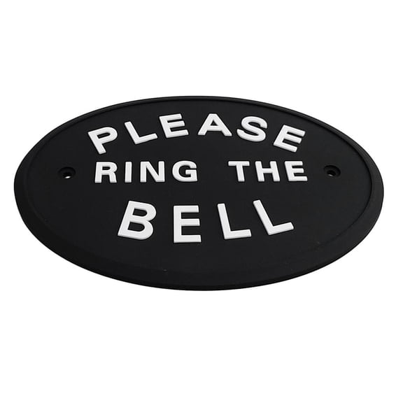 Please Touch The Plaque with The Home Decor, Door Or Wall Mount