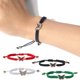 thumbnail image 1 of Pulsera de hilo tejido ajustable para mujer - Accesorio suave, colorido y sin desvanecimiento - 12-30 cm de largo, 1 of 3
