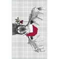 thumbnail image 4 of Mohawk Home Prismatic Holiday Moose Gray Contemporary Theme Christmas Precision Printed Scatter, 2'x3'4", Grey, 4 of 6
