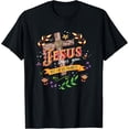 thumbnail image 2 of 100% Cotton Unisex Jesus Loves You But I'm His Favorite Tee Funny Jesus T Shirt T-Shirt, 2 of 5