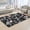 Style three, variant on Cute Cartoon Character Print Area Rug, 62.99" × 47.24" Non-Slip Washable Floor Mat for Living Room, Bedroom & Bathroom