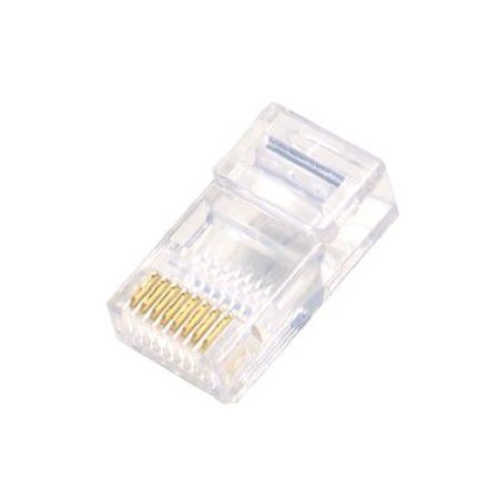 RJ45 8 Conductor Crimp End Connector for Cat5 Ethernet Cable Walmart.com RJ45 8 Conductor Crimp End Connector for Cat5 Ethernet Cable Walmart.com
