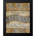 thumbnail image 2 of Lewis, Kim 20x24 Black Modern Framed Museum Art Print Titled - Valley Vineyard I, 2 of 5
