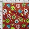thumbnail image 3 of oneOone Viscose Jersey Red Fabric Halloween Sewing Material Print Fabric By The Yard 60 Inch Wide, 3 of 4