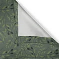 thumbnail image 4 of Ambesonne Olive Valance Pack of 2, Pastel Tone Branches Leaves, 42"X18", Evergreen Sage Green, 4 of 5