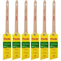 Genuine Purdy 6 Pack Nylox Dale Angular 1-1/2" Paint Brushes 144080215-6PK