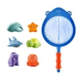 thumbnail image 2 of Juguetes para la bañera CUTICAT Montessori juguete sensorial multiusos red para peces, 2 of 8