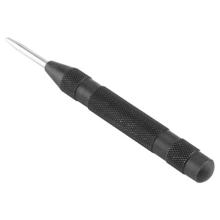 

Superior Premium Heavy-Duty Black Springloaded Automatic Center Punch for Precision Drilling in Stainless Steel Metal and Wood - Top-Notch Design for High Accuracy and Durability - Unma