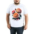 thumbnail image 4 of Men Oversize T-ShirtFlowers (3) Summer Casual Short Sleeve Crew Neck Loose Tee Tops XS-5XL, 4 of 5
