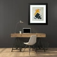 thumbnail image 4 of Kazimir Malevich 20x23 Black Modern Framed Museum Art Print Titled - Suprematist Composition; Airplane Flying (1915), 4 of 5