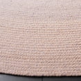 thumbnail image 3 of SAFAVIEH Cape Cod Richmal Geometric Cotton Area Rug, Blue/Pink, 7' x 7' Round, 3 of 7